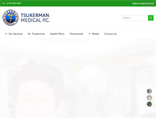 Tablet Screenshot of doctortsukerman.com
